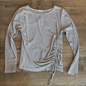 Striped Long Sleeve Top